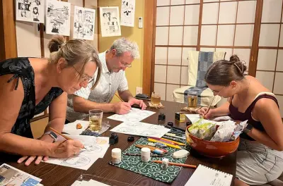 À Yokohama, dessinez un manga et cuisinez dans une maison en tatami