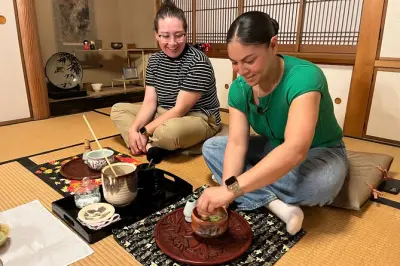 À Yokohama, cours de sushi et gyoza avec thé matcha inclus