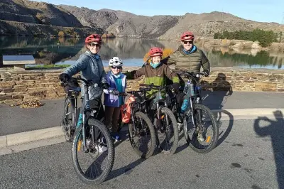 Ruta en bici autoguiada de 42 km por Lake Dunstan desde Wanaka