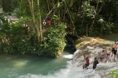 Blue Hole Falls & Ocho Rios from Montego Bay: 5-6 hours