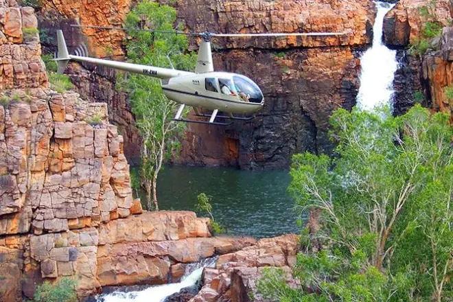 Kakadu & Katherine Gorge: Hubschrauberflug und Bootstour