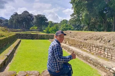 Tour arqueológico em Iximché: Ruínas maias e Tecpán