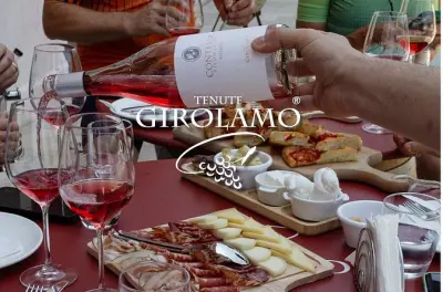 Tenute Girolamo wine tour in Itria Valley: Barrel cellar tasting