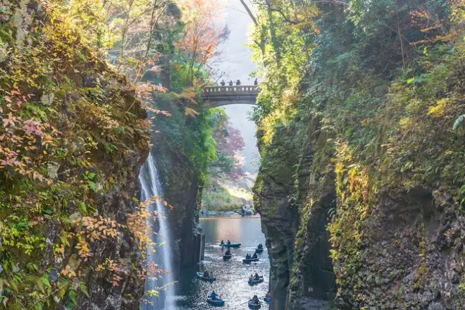 Takachiho Gorge e monte Aso da Miyazaki: Opzione elicottero