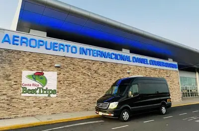 Liberia Airport to Tamarindo Transfer: Private van, 1.5–2 hours