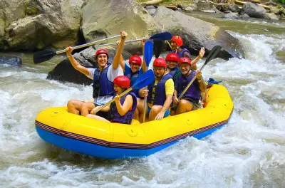 Rafting no rio Ayung em Seminyak: 2 horas com cachoeiras