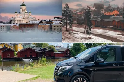 Helsinki und Porvoo Privattour mit Luxusauto und Guide