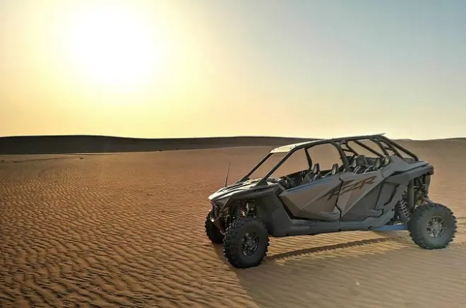 ATV Riding in Dubai Red Dunes Desert: 30min on 1000cc Buggy