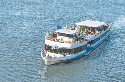 Linz harbour tour by boat: 45-minute Danube views