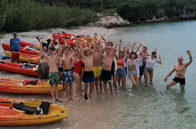 Isola di Supetar: Snorkeling, kayak, spiaggia e sfida al fiume