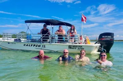 Tour pela ilha Shell Key: Golfinhos, conchas e manguezais