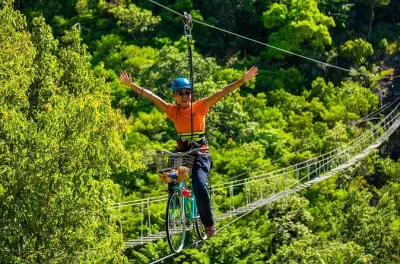 Ziplining Koh Phangan: Via Ferrata, Sky Bridge & Views