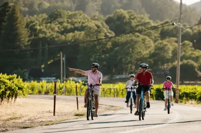 Healdsburg E-Bike-Weintour: 2–3 Weingüter mit Mittagessen