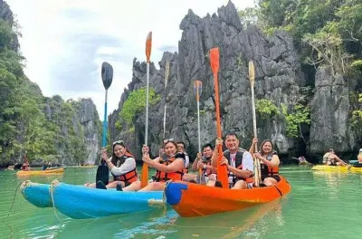 Tour des îles El Nido A : Big Lagoon, Secret Lagoon et cinq arrêts