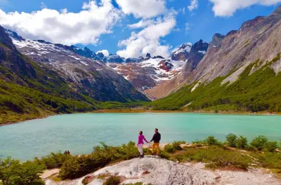 Caminata a laguna Esmeralda desde Ushuaia: Glaciar Ojo del Albino