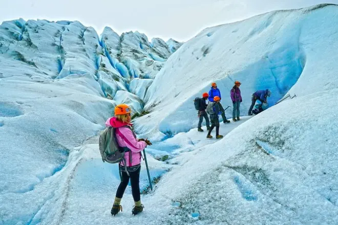Glaciar Exploradores desde Puerto Tranquilo: Trekking de 12 horas