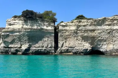Balade en bateau privée de San Foca à Sant'Andrea : 2,5 heures