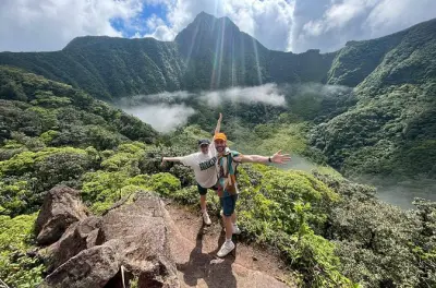 Ascenso privado al volcán Liamuiga en St Kitts a tu propio ritmo