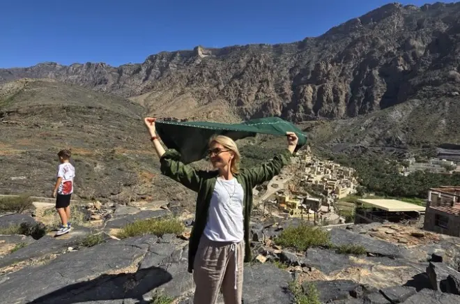 Fortaleza Nakhal e Wadi Bani Awf: Passeio de 1 dia saindo de Muscat
