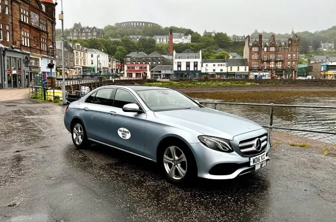 Oban to Edinburgh Transfer: Private Mercedes Service
