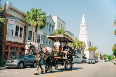 Excursion à Charleston : Calèche, croisière et plantation