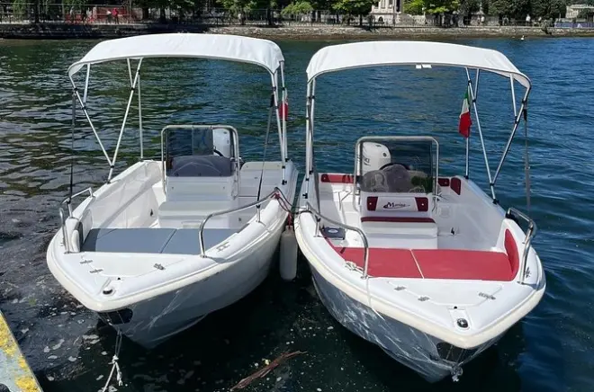 Noleggio barca sul lago di Como: Senza patente