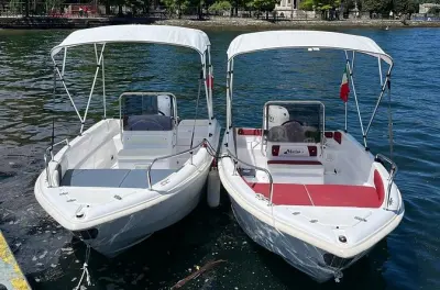 Noleggio barca sul lago di Como: Senza patente