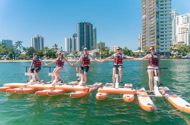 Waterbike tour Surfers Paradise: Pedal the Gold Coast waterways