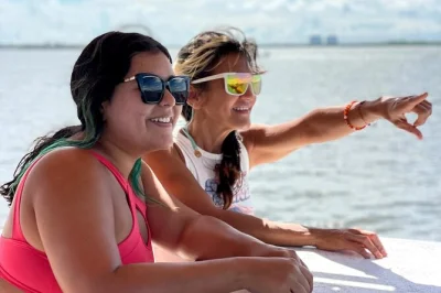 Fort myers beach: erlebe eine delfin- und muscheltour mit einer lokalen biologin. entdecke muscheln auf hickory island, beobachte delfine und genieße die entspannte atmosphäre in kleiner gruppe.