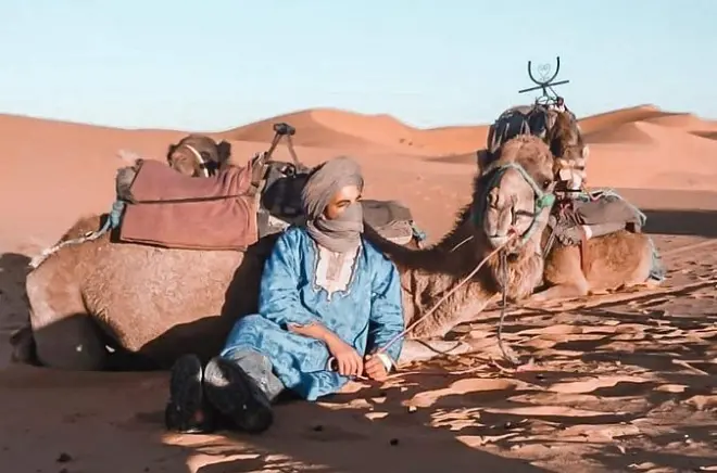 Desierto de Merzouga 3 días: Paseo en camello y campamento bereber