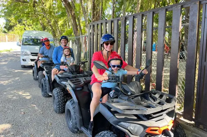 Puerto Plata en quad : Sentiers jungle et singes écureuils