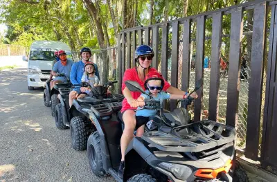 Puerto Plata in ATV: Sentieri nella giungla e incontro con scimmie