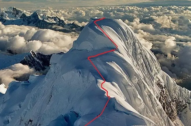 Expédition 4 jours escalade Nevado Chopicalqui à Huaraz
