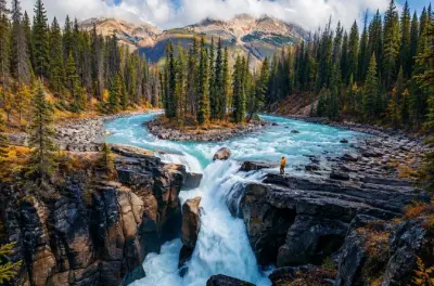 Banff et Jasper depuis Calgary : Glaciers, lacs et cascades