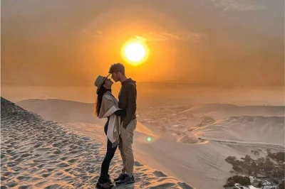 Explora las islas ballestas en barco, sobrevuela las líneas de nazca y recorre las dunas de huacachina en un día inolvidable desde lima.