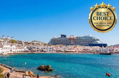 4-stündige Mykonos-Tour: Windmühlen, Klein-Venedig & Leuchtturm