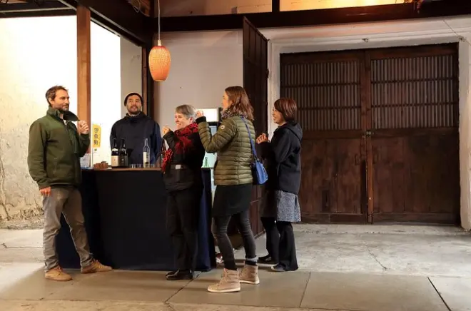 Nagano: Degustazione Ichinoya e pranzo in birrificio sake privato