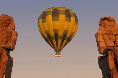 Mongolfiera e templi di Luxor da Hurghada: Tour privato