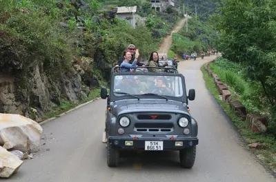 Ha Giang 2 dias em jeep: Passo Pac Sum, portão do céu, Ma Pi Leng