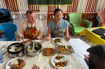 Workshop de culinária em Cape Coast com receitas autênticas de Gana