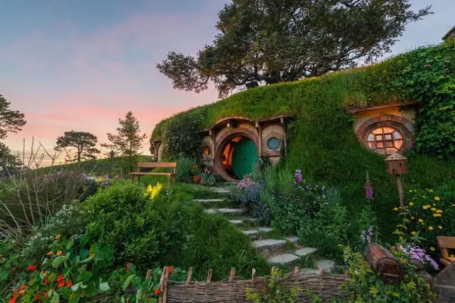 Hobbiton, Waitomo et Blue Spring depuis Hamilton : Van privé