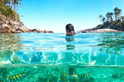 Snorkeling à Angra dos Reis : Îles Botinas et plages de Gipóia