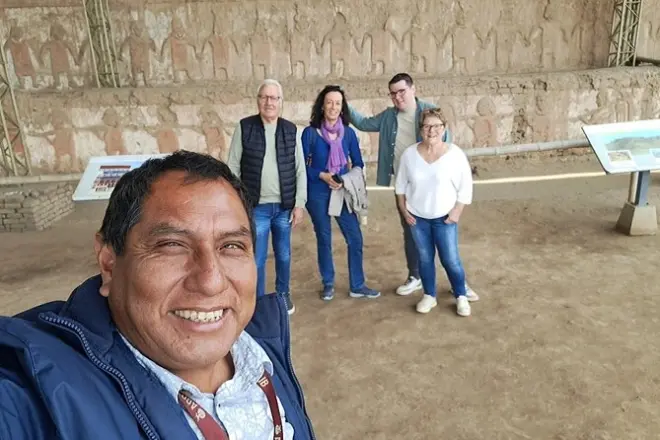 Huaca de la Luna & Trujillo: Moche-Tempel und koloniales Zentrum