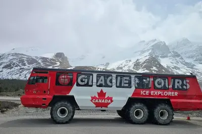 De Canmore au Columbia Icefield Skywalk et lac Peyto : Visite privée