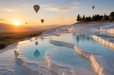 Pamukkale Sunrise Hot Air Balloon Flight with Transfer