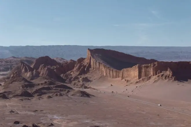 Valle de la Luna depuis San Pedro : Coucher de soleil et cavernes de sel