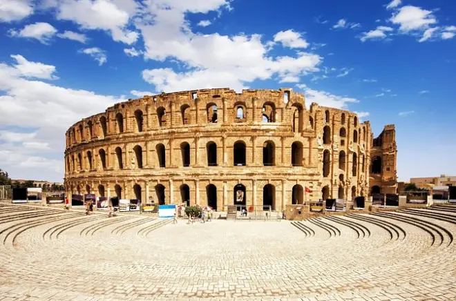 El Jem anfiteatro: Traslado privado e museu saindo de Monastir