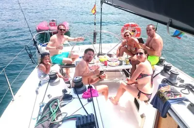 Vela privada em San Sebastian com La Concha e Pasai Donibane