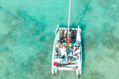 Dakhla Katamaran-Tour: Segeln in der Bucht, Besuch der Dracheninsel
