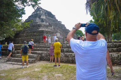 Step into chacchoben’s ancient plazas, walk jungle trails, and hear stories from a native guide. includes snacks, drinks, and pickup in mahahual.